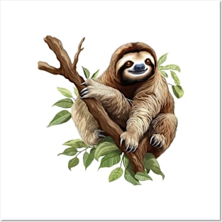 Little Sloth Posters and Art